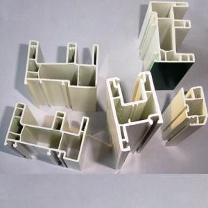 Ivory White PVC Profile for Windows and Doors in China